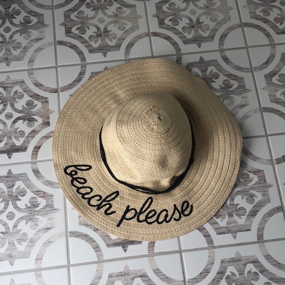 Floppy Straw Hat